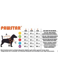 Pawstar Bebe Mavi Giraffe Kedi Köpek Pijaması - Kedi Köpek Tulumu - Kedi Köpek Kıyafeti XL - Thumbnail