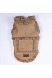 Pawstar Bej Churchill Yelek Köpek Yeleği Köpek Kıyafeti Köpek Yağmurluk M - Thumbnail