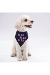 Pawstar Bla Bla Bla Kedi Köpek Fuları Pet Bandanası 3 - Thumbnail
