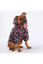 Pawstar Cool Polarlı Küçük - Orta Irk Köpek Montu Köpek Yağmurluk Köpek Elbisesi Köpek Kıyafeti 5XL - Thumbnail