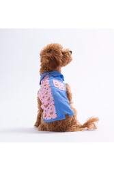 Pawstar Cozie Bear Denim Ayıcık Desenli Kot Kedi Köpek Gömleği-Kedi Köpek Kıyafeti-Kedi Gömlek-Köpek Gömlek XL - Thumbnail