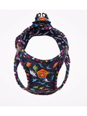 Pawstar - Pawstar Dino Air-mesh Göğüs Tasması Kedi Köpek Göğüs Tasması 3XSmall