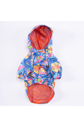 Pawstar Dinosaurum Fileli Orta ve Büyük Irk Köpek Montu Köpek Yağmurluk Köpek Elbisesi Köpek Kıyafeti 3XL - Thumbnail