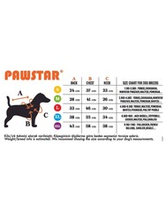Pawstar Flores Fileli Köpek Tulum Yağmurluğu Köpek Yağmurluk Köpek Kıyafeti Köpek Elbisesi XL - Thumbnail