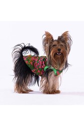 Pawstar Flower Kedi Köpek Tişörtü - Kedi Köpek Kıyafeti 2XLarge - Thumbnail