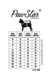 Pawstar Folium Kedi Köpek Montu Kedi Köpek Kıyafeti XL - Thumbnail