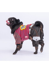 Pawstar Foodie Köpek Tulumu Köpek Kıyafeti Kedi Kıyafeti XL - Thumbnail