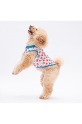 Pawstar Fun Crabs Kedi Köpek Tişörtü - Kedi Köpek Kıyafeti XL - Thumbnail