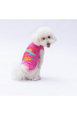 Pawstar - Pawstar Fuşya The Sun Kedi Köpek Tişörtü - Kedi Köpek Kıyafeti L
