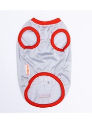 Pawstar Gri Sporty Kedi Köpek Tişörtü - Kedi Köpek Kıyafeti L - Thumbnail