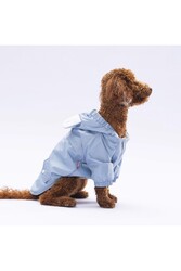Pawstar Gri Sydney Köpek Montu Köpek Yağmurluk Köpek Kıyafeti Köpek Elbisesi M - Thumbnail