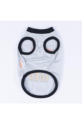 Pawstar Gri Travel Kedi Köpek Tişörtü - Kedi Köpek Kıyafeti M - Thumbnail