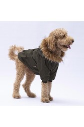 Pawstar Haki Charles Büyük Irk Köpek Mont Köpek Yağmurluk Köpek Kıyafeti Köpek Elbisesi 3XL - Thumbnail