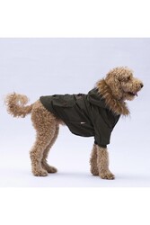 Pawstar Haki Charles Büyük Irk Köpek Mont Köpek Yağmurluk Köpek Kıyafeti Köpek Elbisesi 4XL - Thumbnail