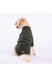 Pawstar Haki Triko Büyük Irk Köpek Kıyafeti Büyük Irk Köpek Sweat (15-45kg) 6XL - Thumbnail