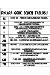 Pawstar Haki Triko Büyük Irk Köpek Kıyafeti Büyük Irk Köpek Sweat (15-45kg) 6XL - Thumbnail