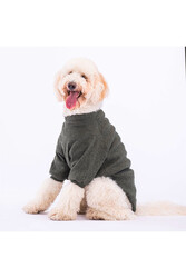 Pawstar Haki Triko Büyük Irk Köpek Kıyafeti Büyük Irk Köpek Sweat (15-45kg) 7XL - Thumbnail
