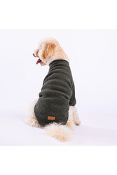 Pawstar Haki Triko Büyük Irk Köpek Kıyafeti Büyük Irk Köpek Sweat (15-45kg) 7XL - Thumbnail