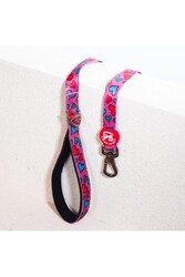 Pawstar Hearts Leash Kedi Köpek Sevk & Gezdirme Kayışı Köpek Uzatma Tasması 2x120 cm - Thumbnail