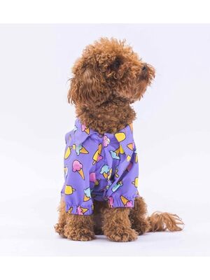 Pawstar - Pawstar Ice Cream Kedi Köpek Gömleği - Kedi Köpek Kıyafeti L
