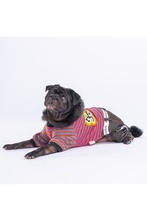 Pawstar Indigo Foodie Köpek Tulumu Köpek Kıyafeti Kedi Kıyafeti XL - Thumbnail