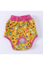 Pawstar Karışık Çiçekli Kedi-Köpek Çamaşırı Regl Kilodu (3'Lü Paket) - Thumbnail