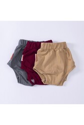 Pawstar Karışık Düz Renkli 2 Kedi-Köpek Çamaşırı Regl Kilodu 2 Numara (3'Lü Paket) - Thumbnail