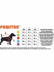 Pawstar Kırmızı Dijon Köpek Mont Köpek Yağmurluk Köpek Kıyafeti Köpek Elbisesi L - Thumbnail