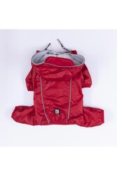 Pawstar Kırmızı Muson Büyük Irk Köpek Tulum Yağmurluğu Köpek Yağmurluk Köpek Kıyafeti Köpek Elbisesi 4XL - Thumbnail