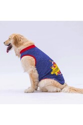 Pawstar Lacivert Summer Time Büyük Köpek Tişörtü - Köpek Kıyafeti 4xl - Thumbnail