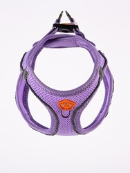 Pawstar Lila Air-mesh Göğüs Tasması Kedi Köpek Göğüs Tasması XSmall - Thumbnail