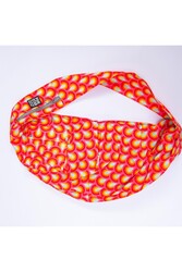 Pawstar Lisbon Sunset Kırmızı Gökkuşağı Desenli Crossbody Çanta Çapraz Kedi Köpek Taşıma Çantası - Thumbnail