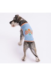 Pawstar Mavi Aloha Kedi Köpek Tişörtü - Kedi Köpek Kıyafeti Large - Thumbnail