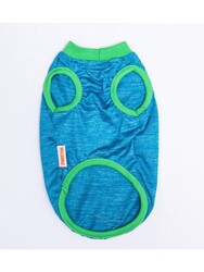 Pawstar Mavi Lazy Kedi Köpek Tişörtü - Kedi Köpek Kıyafeti 2XLarge - Thumbnail