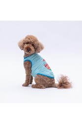 Pawstar Mavi The Sun Kedi Köpek Tişörtü - Kedi Köpek Kıyafeti S - Thumbnail