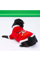 Pawstar Merry Christmas Küçük ve Orta Irk Köpek Sweati Köpek Kıyafeti - XL - Thumbnail