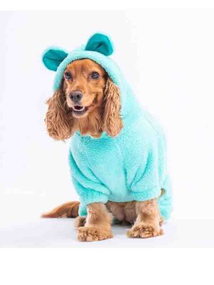 Pawstar - Pawstar Mint Koala Küçük Irk Peluş Tulum Köpek Tulumu Köpek Kıyafeti Kedi Kıyafeti L