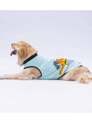 Pawstar Mint Sunrise Büyük Köpek Tişörtü - Köpek Kıyafeti (15 KG-45 KG) - Thumbnail