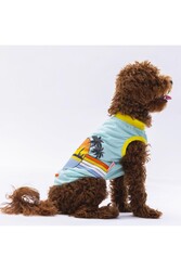 Pawstar Mint Sunrise Kedi Köpek Tişörtü - Kedi Köpek Kıyafeti 2XL - Thumbnail