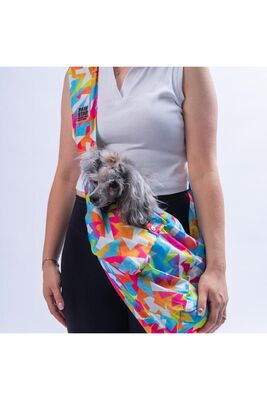 Pawstar - Pawstar Mosaic Crossbody Çanta Kedi Köpek Taşıma Çantası