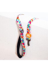 Pawstar Mosaic Leash Kedi Köpek Sevk & Gezdirme Kayışı Köpek Uzatma Tasması 2x120 cm - Thumbnail