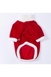 Pawstar Noel Slogan Küçük ve Orta Irk Köpek Sweati Köpek Kıyafeti XL - Thumbnail