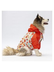 Pawstar Ottawa Büyük Irk Köpek Mont Köpek Yağmurluk Köpek Kıyafeti Köpek Elbisesi 4XL - Thumbnail