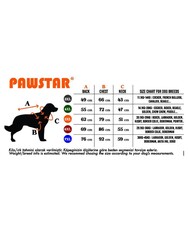 Pawstar Palmatum Orta-Büyük Irk Köpek Tulum Köpek Yağmurluk Köpek Elbisesi Köpek Kıyafeti 6XL - Thumbnail