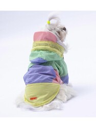 Pawstar Pastel Kauai Köpek Mont Köpek Yağmurluk Köpek Kıyafeti Köpek Elbisesi L - Thumbnail