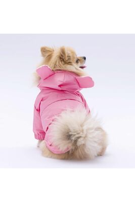 Pawstar - Pawstar Pembe Sydney Köpek Montu Köpek Yağmurluk Köpek Kıyafeti Köpek Elbisesi XL