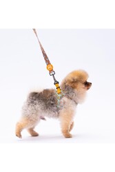 Pawstar Pizza Leash Kedi Köpek Sevk & Gezdirme Kayışı Köpek Uzatma Tasması 2x120 cm - Thumbnail