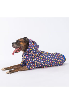 Pawstar - Pawstar PlanetFood Orta ve Büyük Irk Köpek Tulum Yağmurluğu Köpek Yağmurluk Köpek Elbisesi Köpek Kıyafeti 3XL