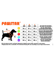 Pawstar Planetfood Polarlı Köpek Tulum Yağmurluğu Köpek Yağmurluk Köpek Kıyafeti Köpek Elbisesi L - Thumbnail