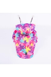 Pawstar Rosea Camouflage Fileli Köpek Montu Köpek Yağmurluk Köpek Kıyafeti Köpek Elbisesi 2XL - Thumbnail